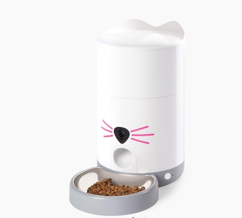Comedero inteligente Catit Pixi con visor para gatos