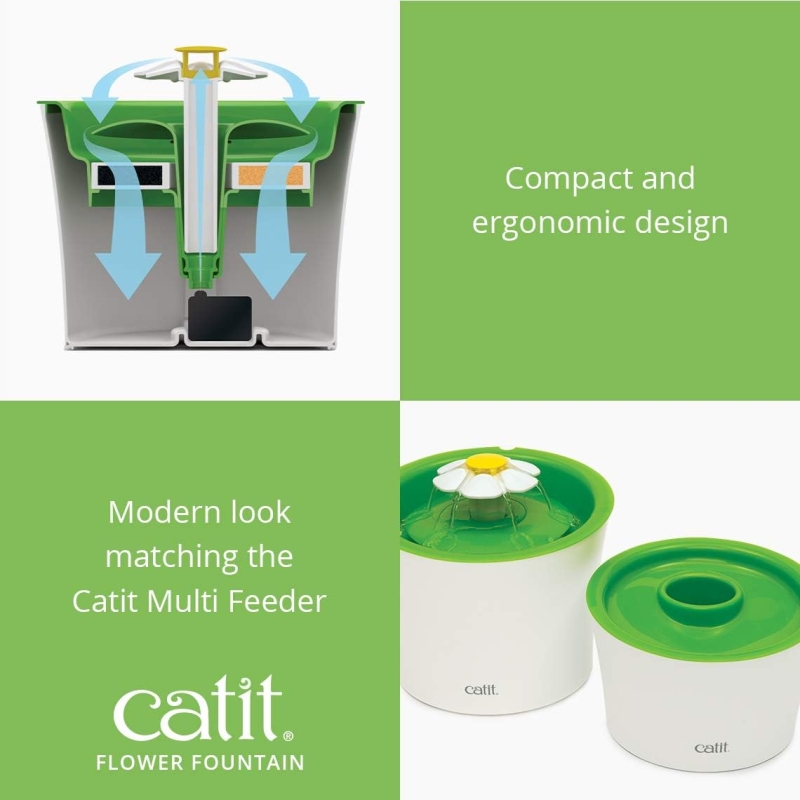 Fuente para gatos Catit flor de 3,3 litros - Imagen 8