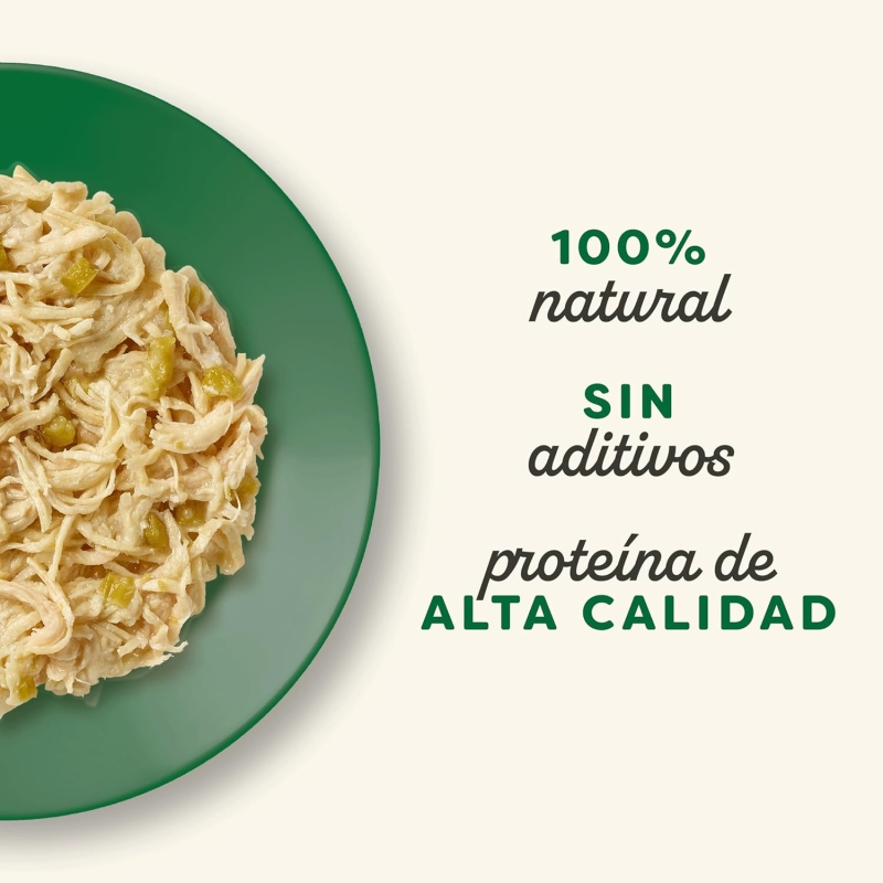Comida para gatos Applaws 100% natural con pollo y espárragos en caldo - 12 sobres de 70g - Imagen 4