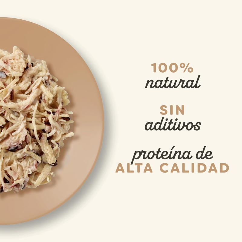 Comida húmeda Applaws 100% natural para gatos adultos, pollo con arroz salvaje - Imagen 4