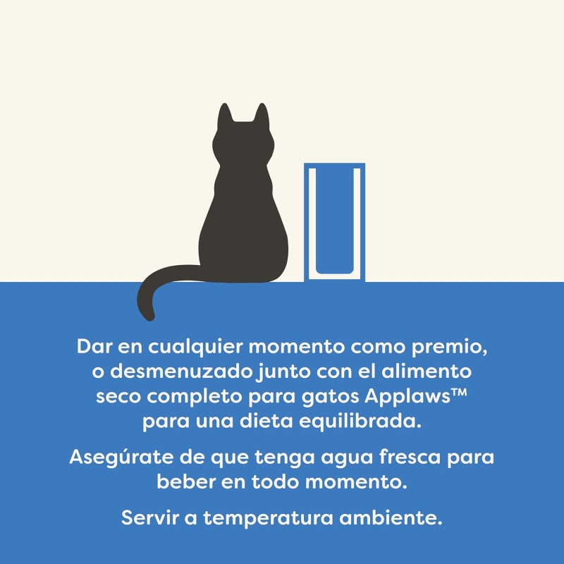Snack natural de atún Applaws para gatitos y gatos adultos - 12 bolsitas de 30 g - Imagen 6