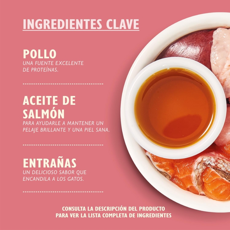 Paté suave para gatito Lily's Kitchen de pollo y ternera (19 x 85 g) - característica 4