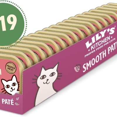 Paté suave para gatito Lily's Kitchen de pollo y ternera (19 x 85 g) - detalle del producto