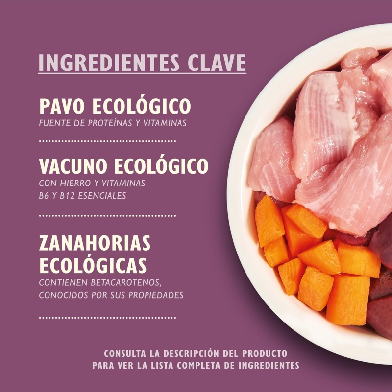 Pienso húmedo para gatos Lily's Kitchen orgánico con pavo (19 x 85 g) - característica 4