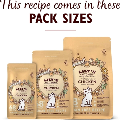 Pienso Lilys Kitchen pollo para gato, delicioso y nutritivo (4 x 800 g) - imagen 9