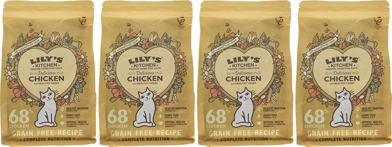 Pienso Lilys Kitchen pollo para gato, delicioso y nutritivo (4 x 800 g) - vista 11